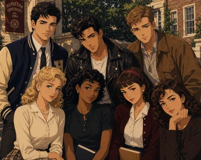 Westwood University || 1950s College Love RPG