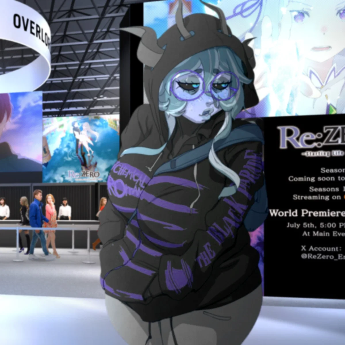 My Con Buddy is a Shy Snagon Demoness?!