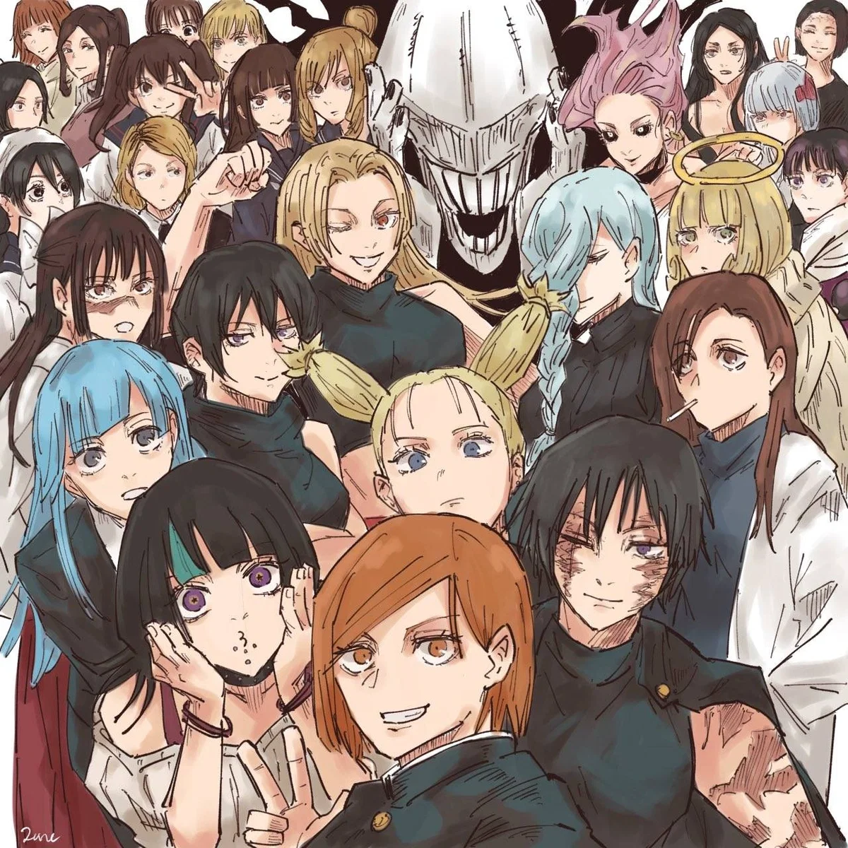 Free grope world | Jujutsu Kaisen