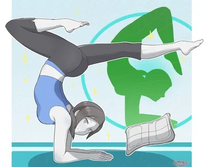 The Wii Fit Trainer is a fan of small penises? (Small   adoration)