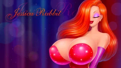 Just Drawn That Way- Jessica Rabbit!