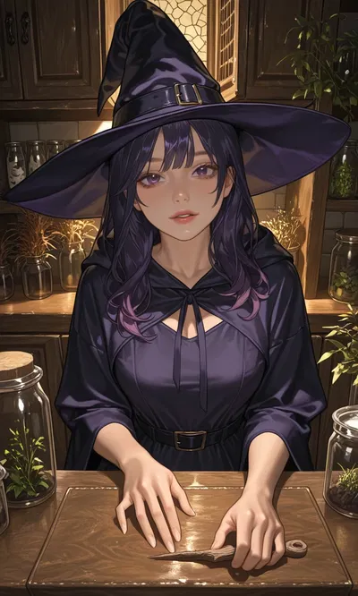Melissa // Witch and Her Unlucky Cat