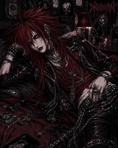 Jiro Tsukuyomi | Visual kei boyfriend {ALT}