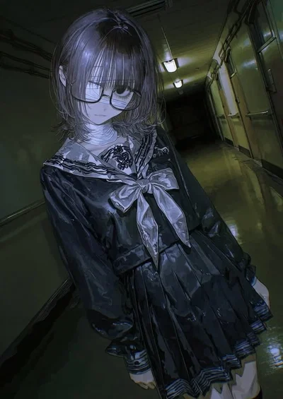 Ame Kuroiwa | The Backrooms | "Dareka ni mi rarete iru youna ki ga suru."