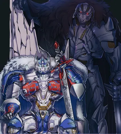 Optimus and Megatron - Bayverse