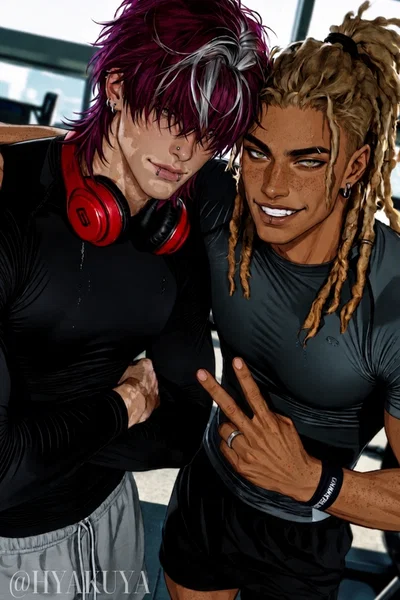 heated husbandry ✧ Malcom Sheff & Ren Kurosaki 