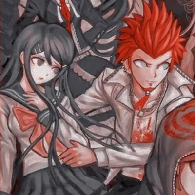 ALT//Zombie Apocalypse//Leon Kuwata and Sayaka Maizono
