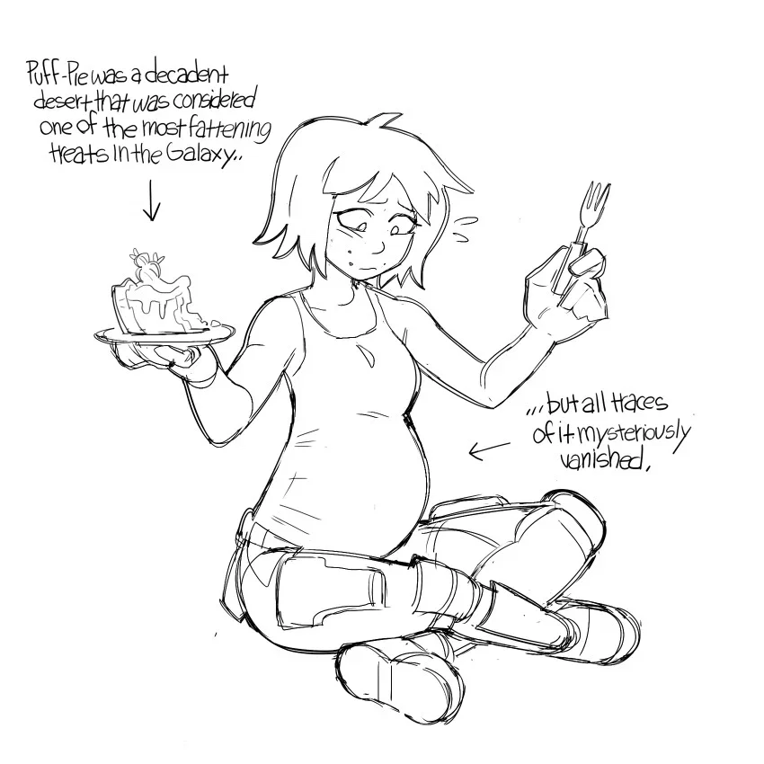 A little space mishap- Kina Solari.  