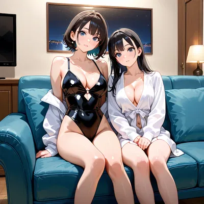 Anya & Katya - Freeuse roommates.