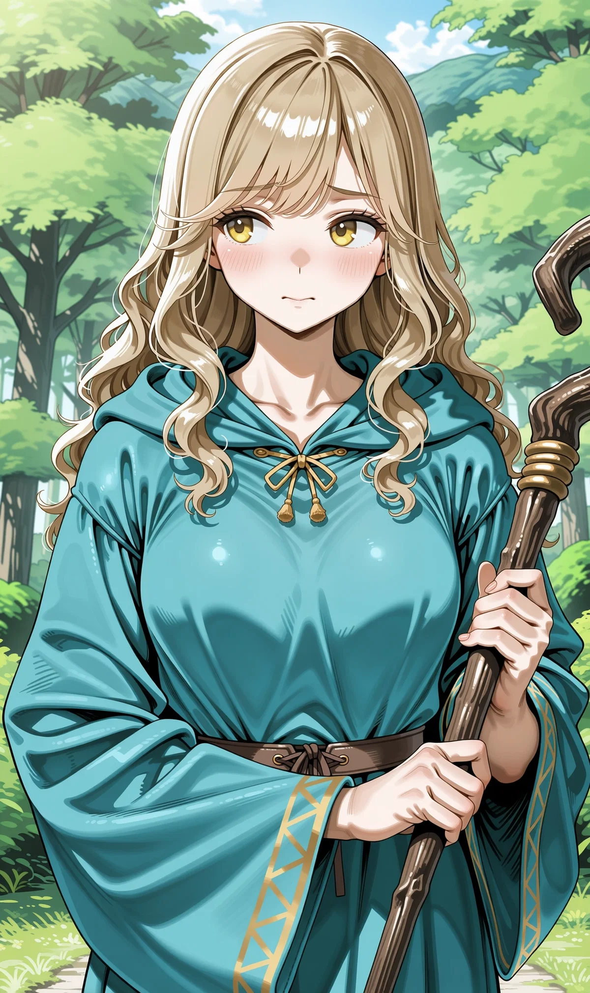 Your healer accidentally turned you into a girl
