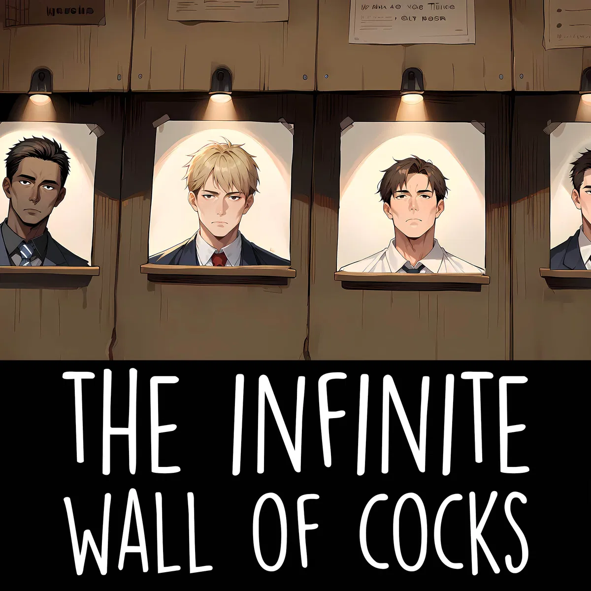 The Infinite Wall Of Cocks