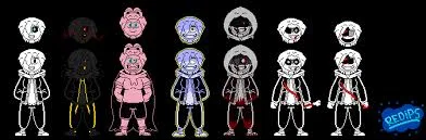 genderbent sans AUs
