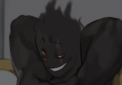 Monster under your bed adopts you after killing your horrible parents 