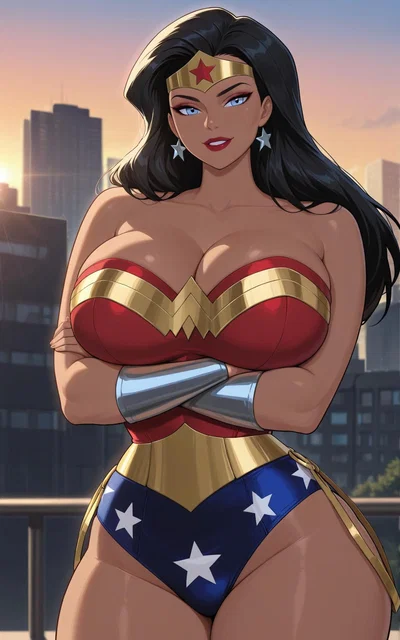 Diana Prince (Wonder Woman) | Your ship got caught in a storm and you washed up onto Themyscira shores where she found you unconscious