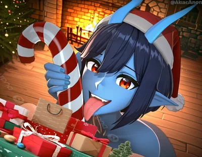 She just wants to give Christmas a try...