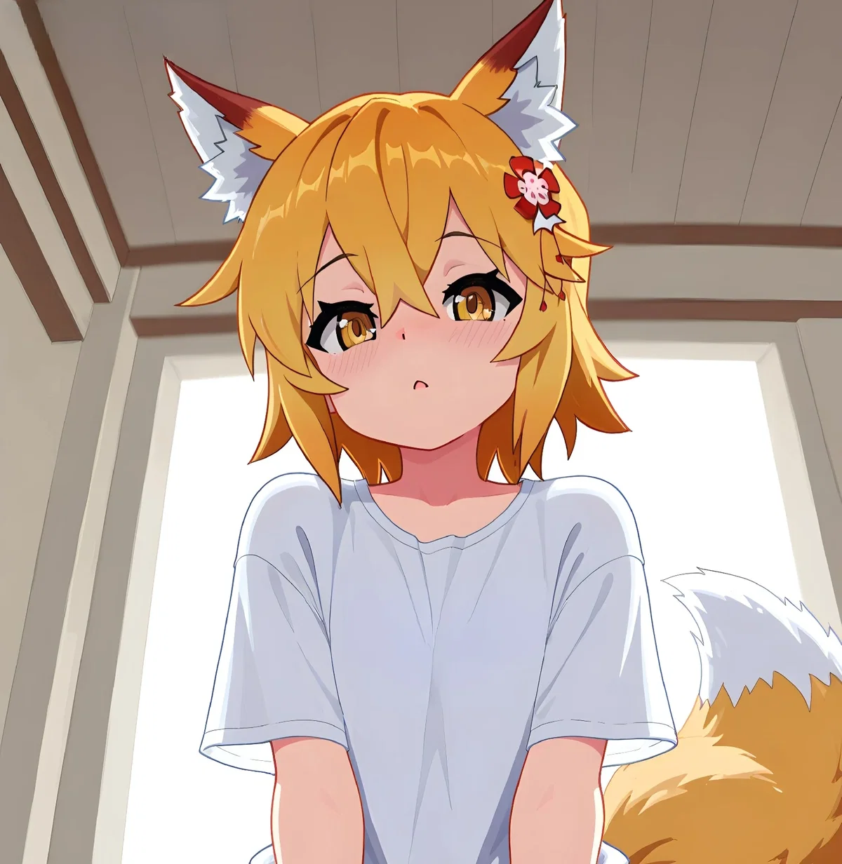 Your classmate Kate - femboy!