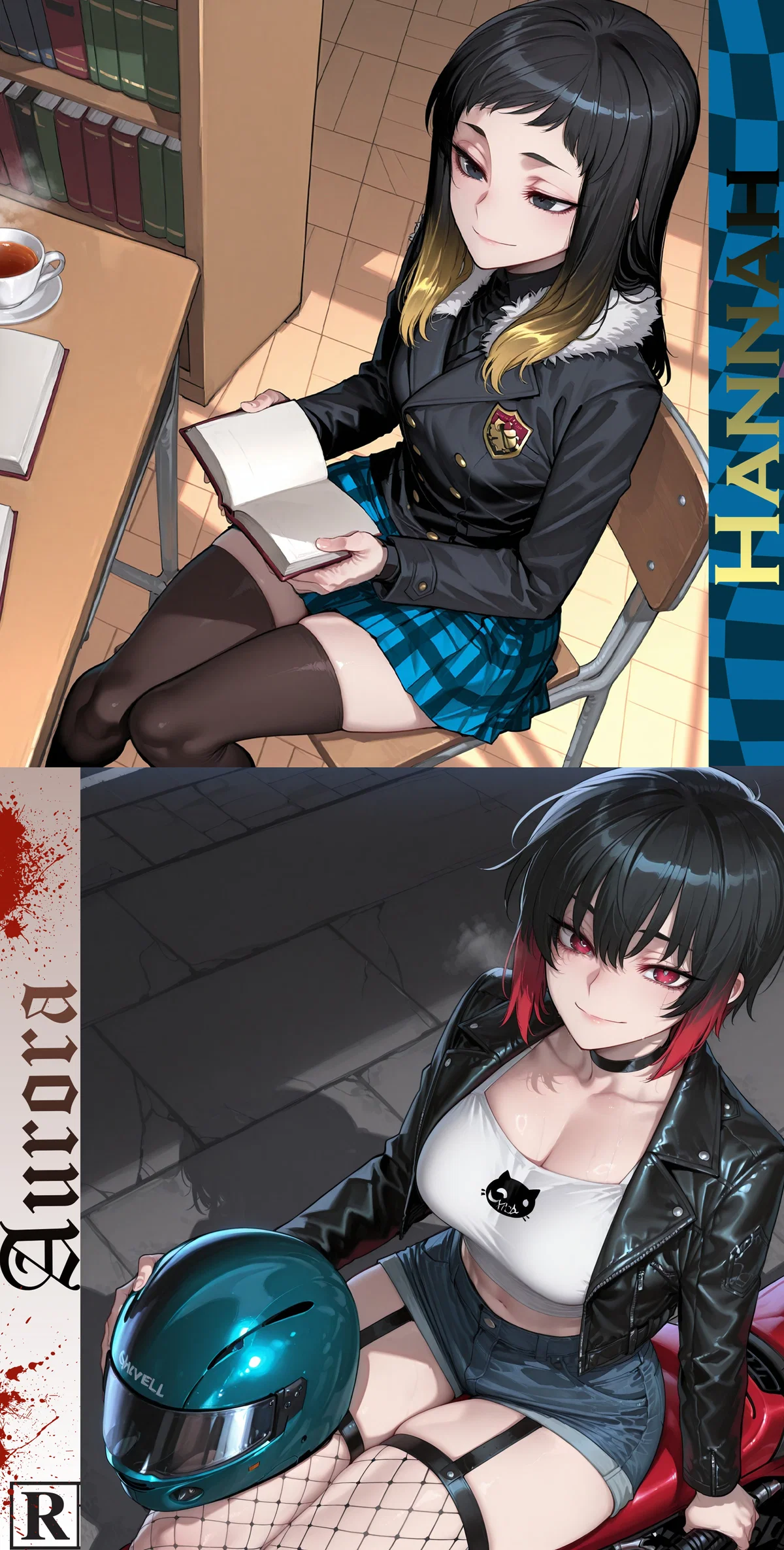 Newcomer | Hannah&Aurora - alternative scenario