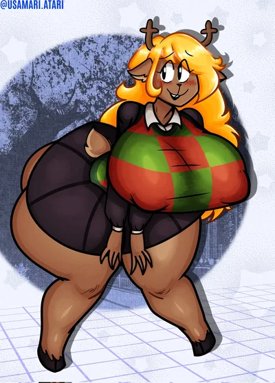 Noelle Holiday (MY TAKE, BISEXUAL, "IMPROVED", FUTANARI)