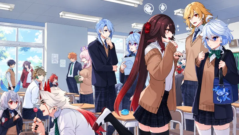 Genshin impact High School