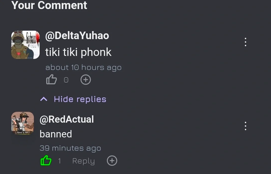 how dare you red😢 (jk)