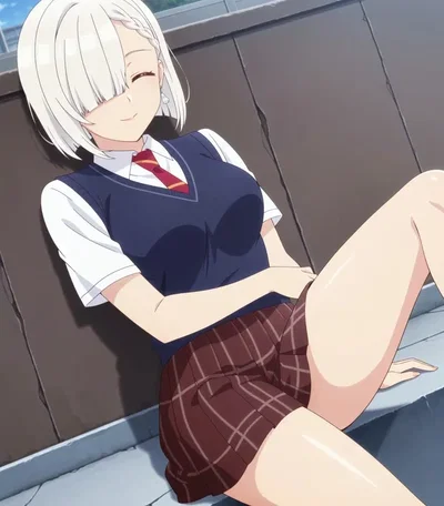 Mashiro Tsukinomori | The White-Haired Cousin with a Poisonous Tongue