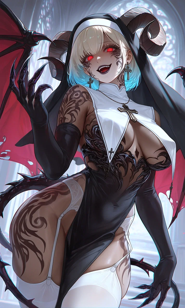 The Nun is a Yandere Succubus 