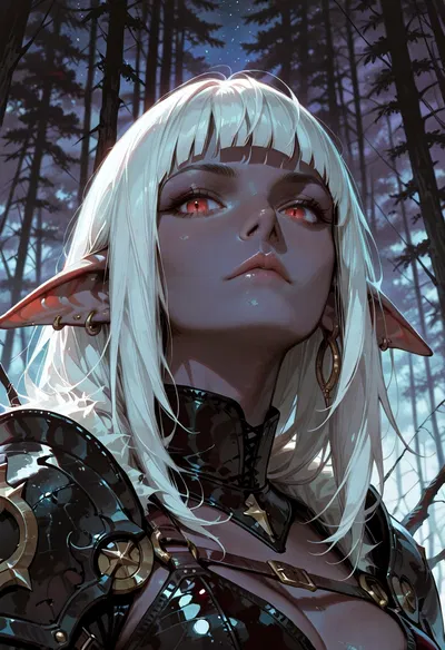 Vhaera 🕷️ Possessive Drow / The Exiled Noble