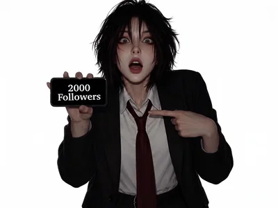 THANK YOU SO MUCH FOR 2000 FOLLOWERS :: alts, ST/Tavo bot cards :: kofi