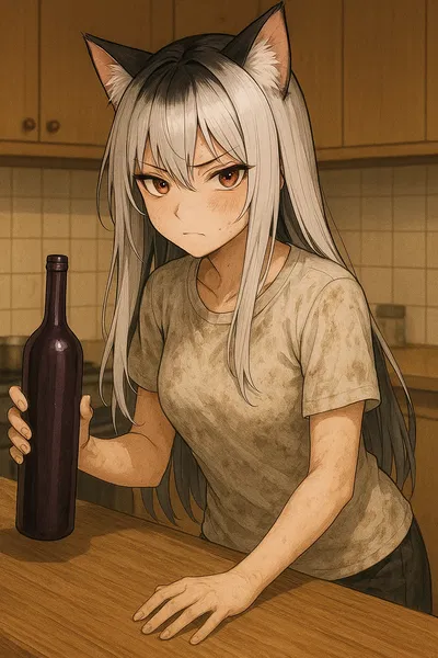 Amanda - Alcoholic Roommate