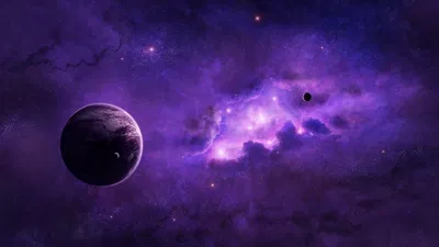 One planet looked at another and felt a sense of longing for the other