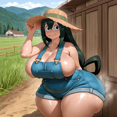 Tsuyu Asui | Farm girl was boy-deprived until you