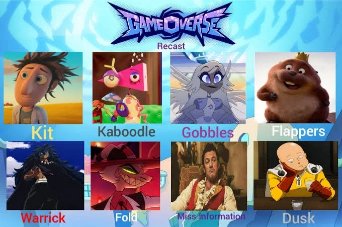 ERRRR predictions for GameOverse or something I'm bored.