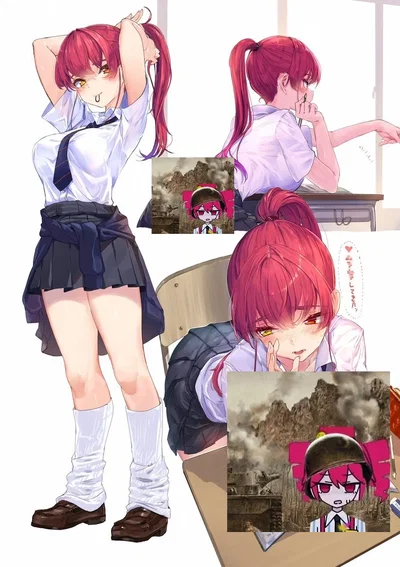 Houshou Marine | Your classmate (Mostly)