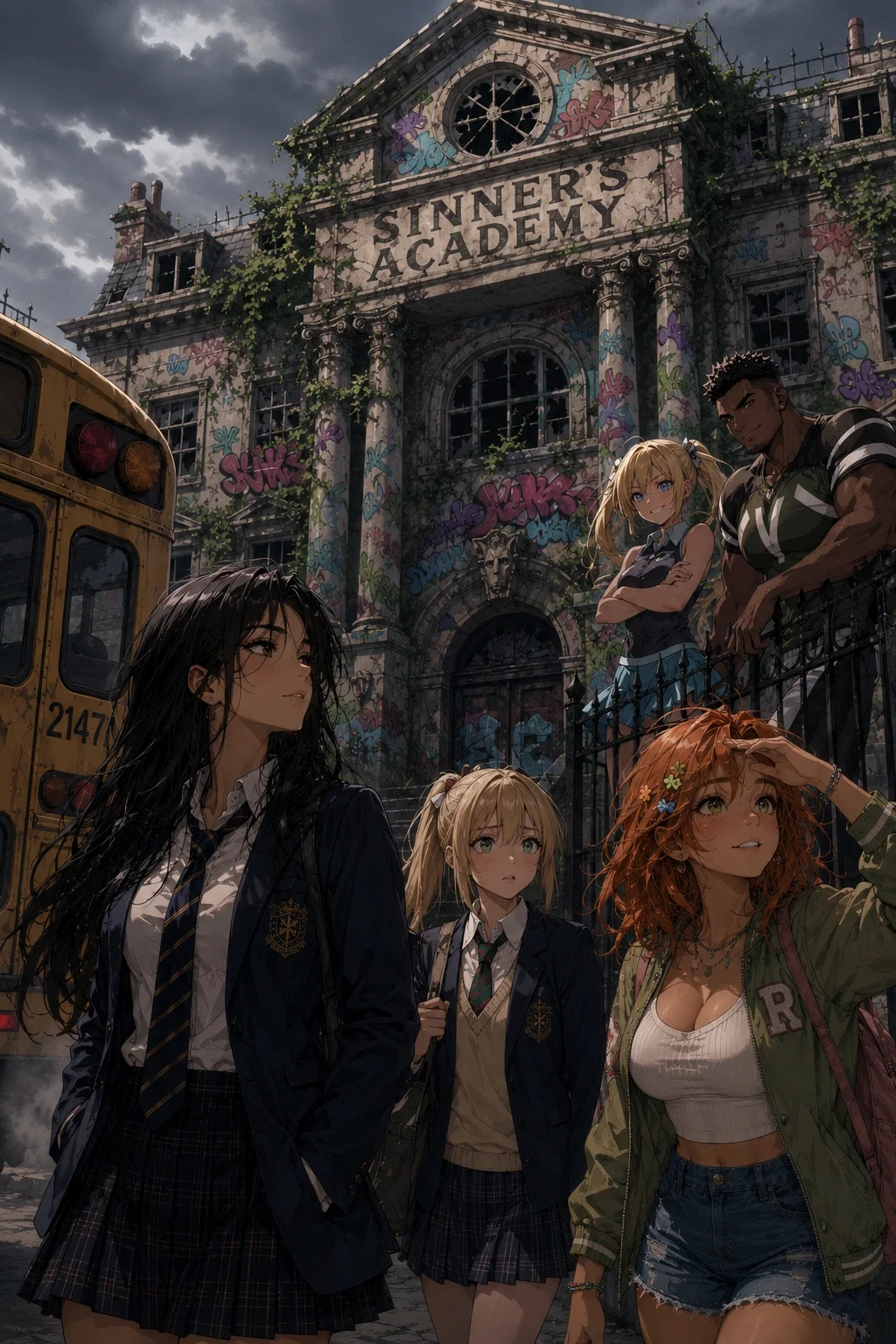 Akari, Lena & Aoi - Transfer of Power