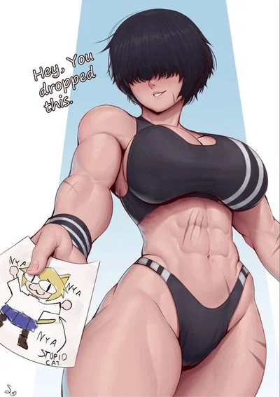 Your protective and tomboy girlfriend, who love that you're a femboy, Matsumoto Rei