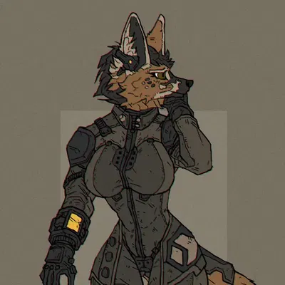 A large yet gentle furry woman in the wastes. Galena