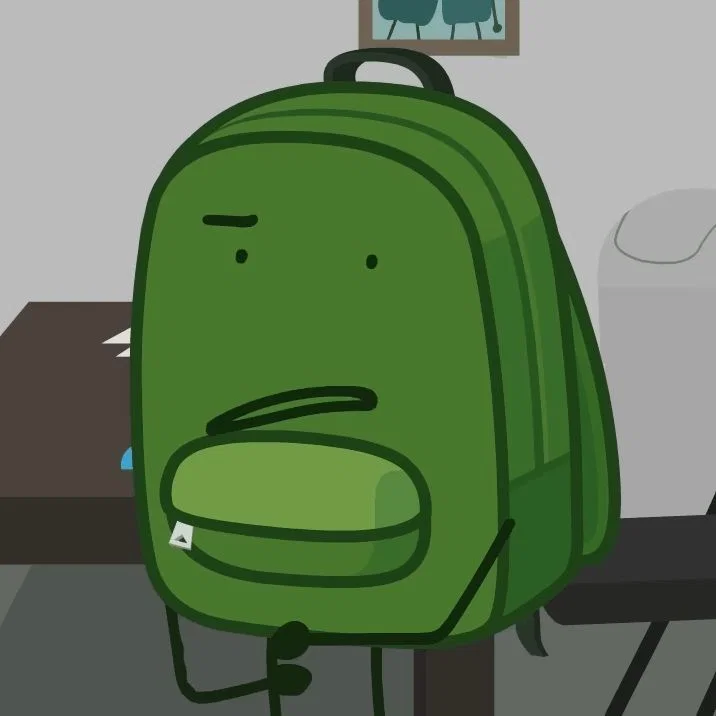 🎒Liam!💚||-a living.....backpack?