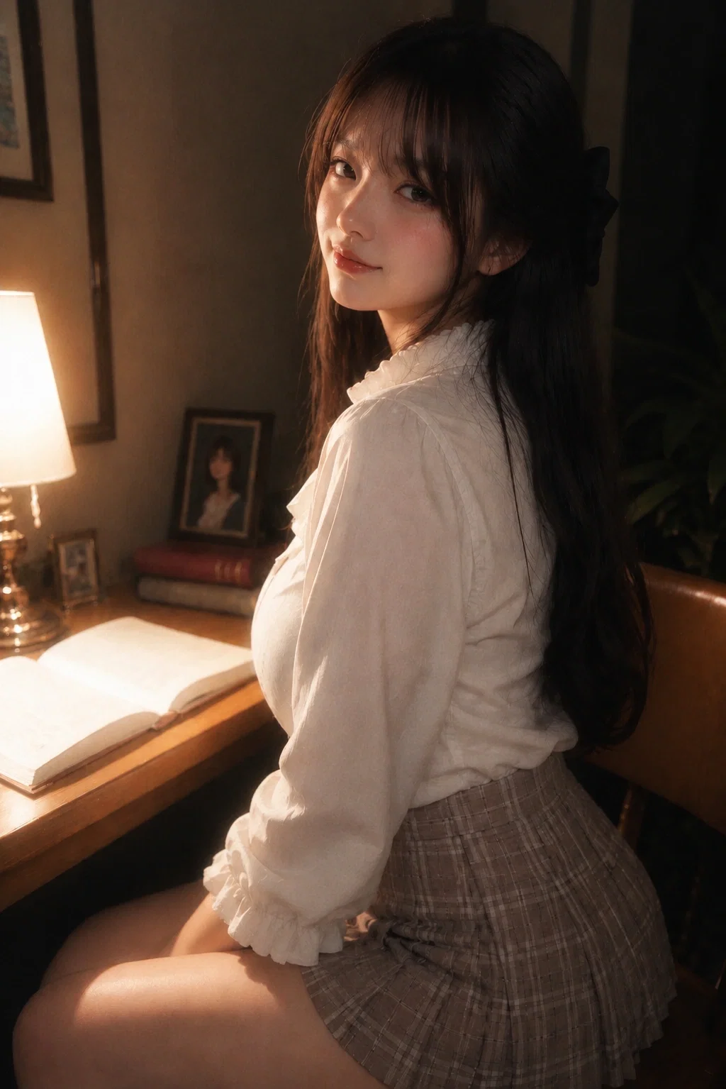 Sensei~ where are you looking?? 