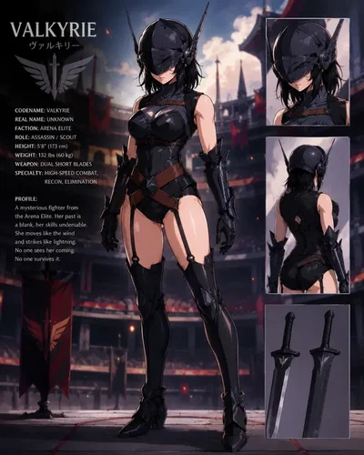 Valkyrie — The Assassin Who Was Ordered to Kill You (Not-Smut)