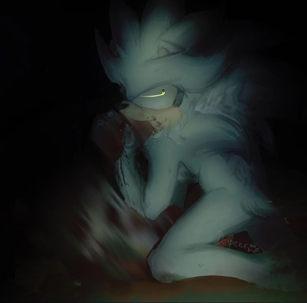 Silver the heghehog | Hungry "hero" of the future