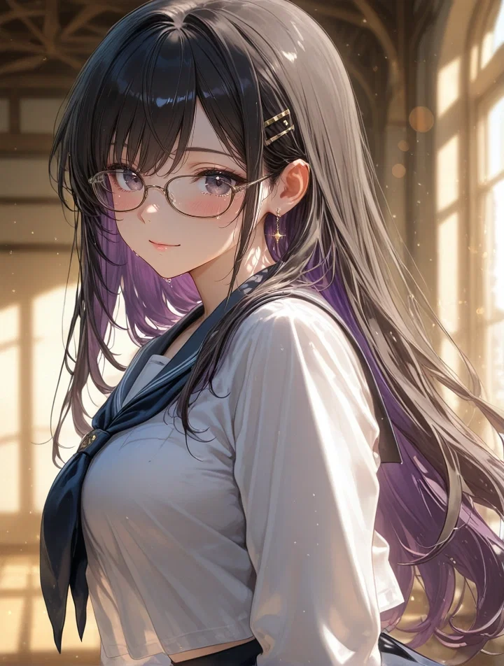 The Girl Who Waits Between Pages, bound in Silence and Ink Waiting for You to Notice-Her Unspoken Love || Shiori