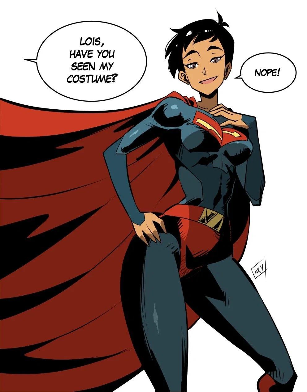 She let's YOU hit raw - Lois Lane.