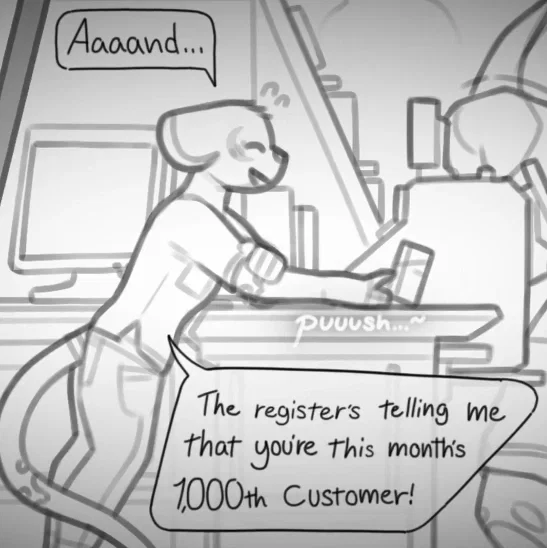 Mouse Cashier