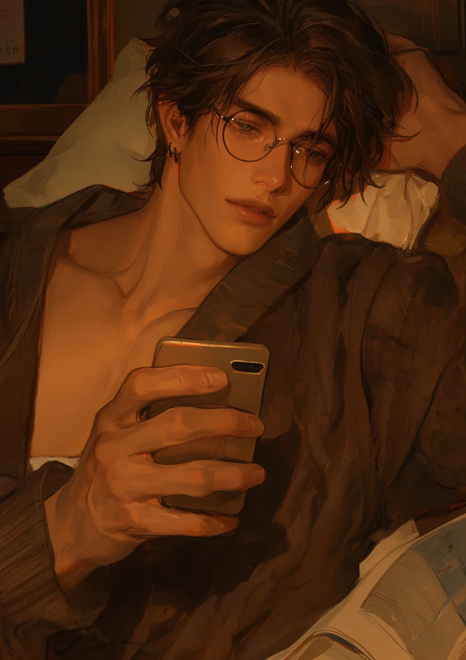 John ✦ Late night text