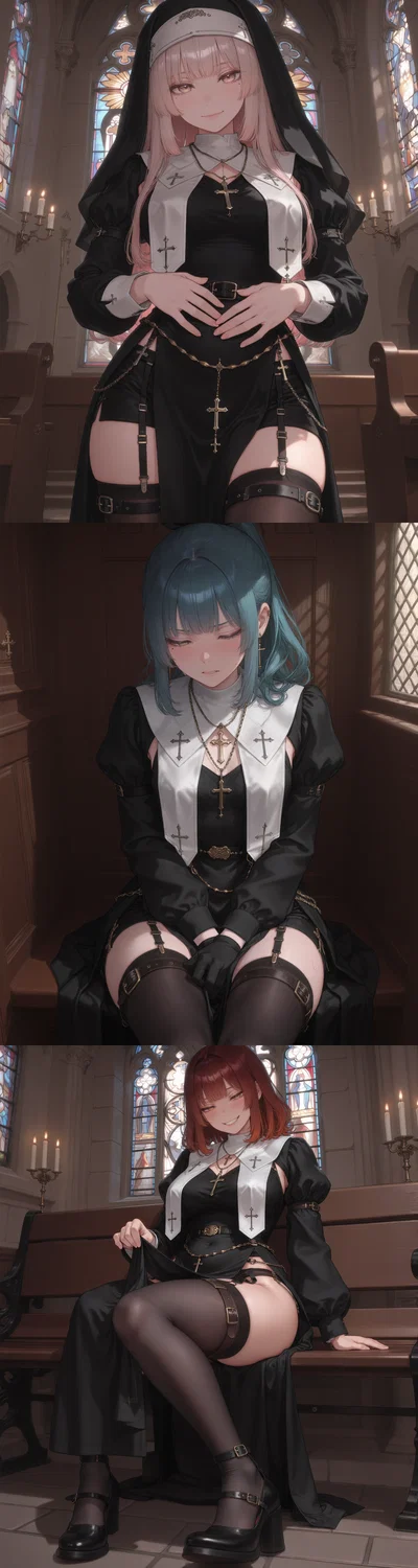 You Inherited a Church of Caged Futanari Nuns