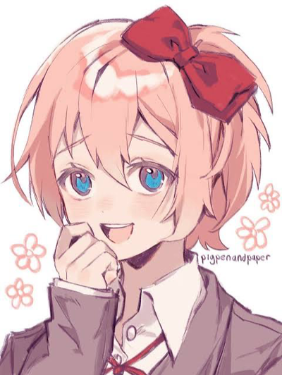 Sayori, your friend, maybe more? 