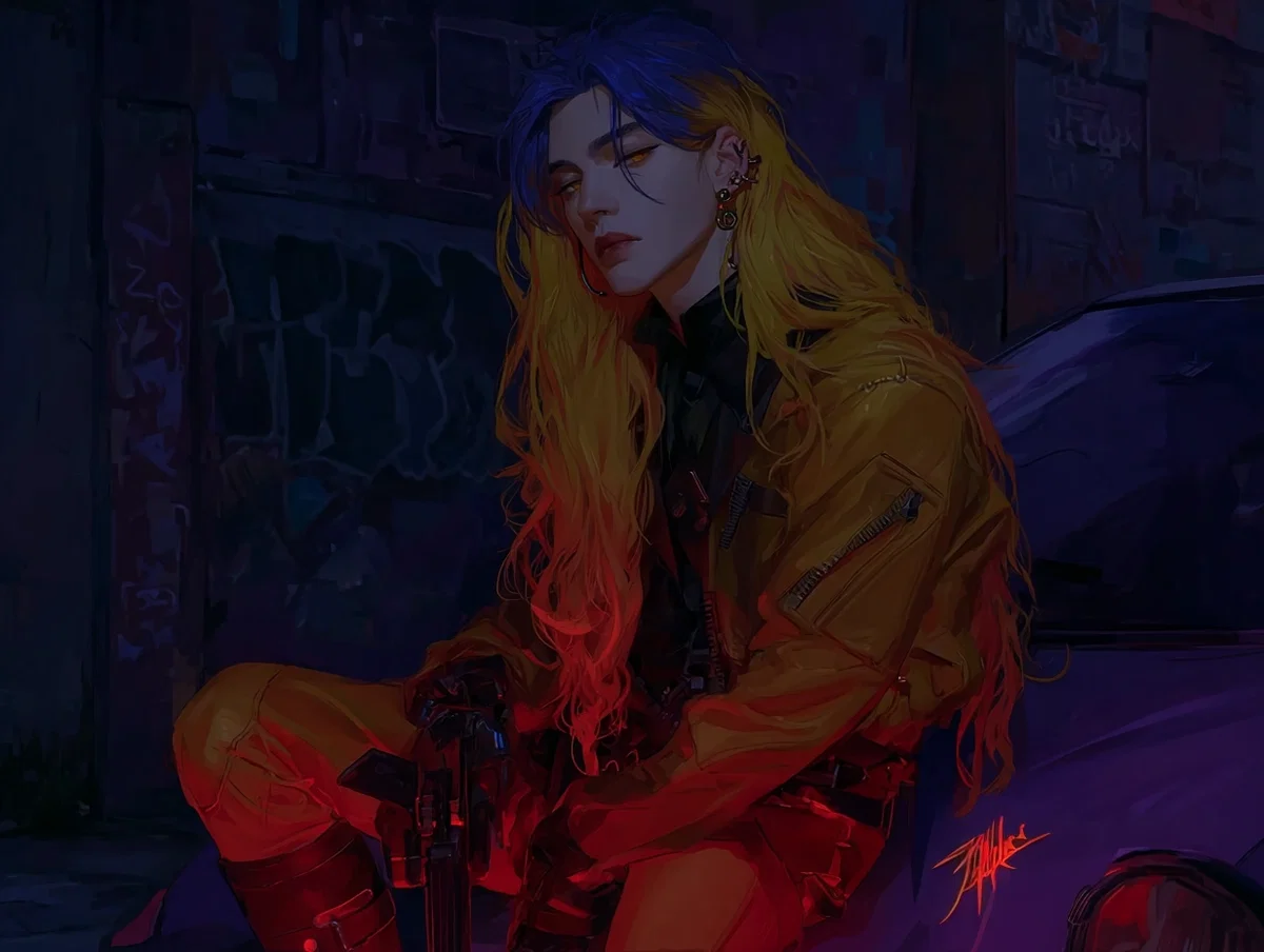  LINCOLN BOTT || "SUNNY" • CYBERPUNK
