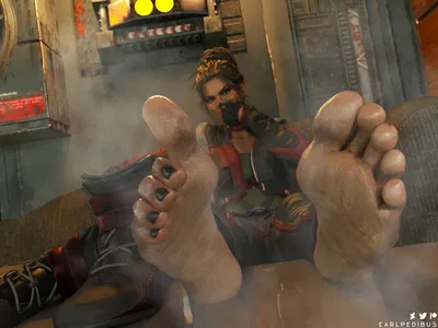 Panam Palmer feet