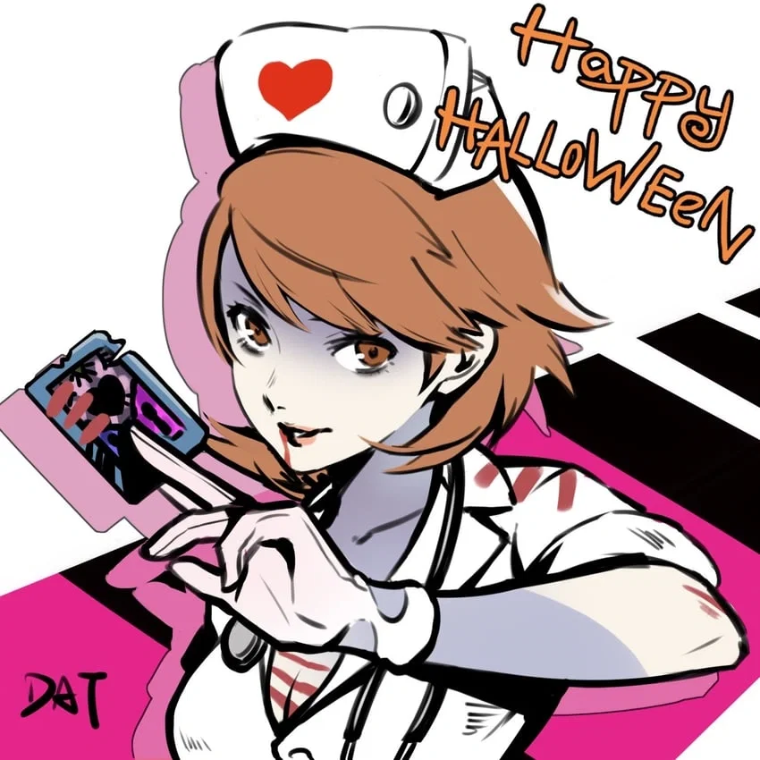 Persona 3 - zombie Yukari Takeba - Halloween