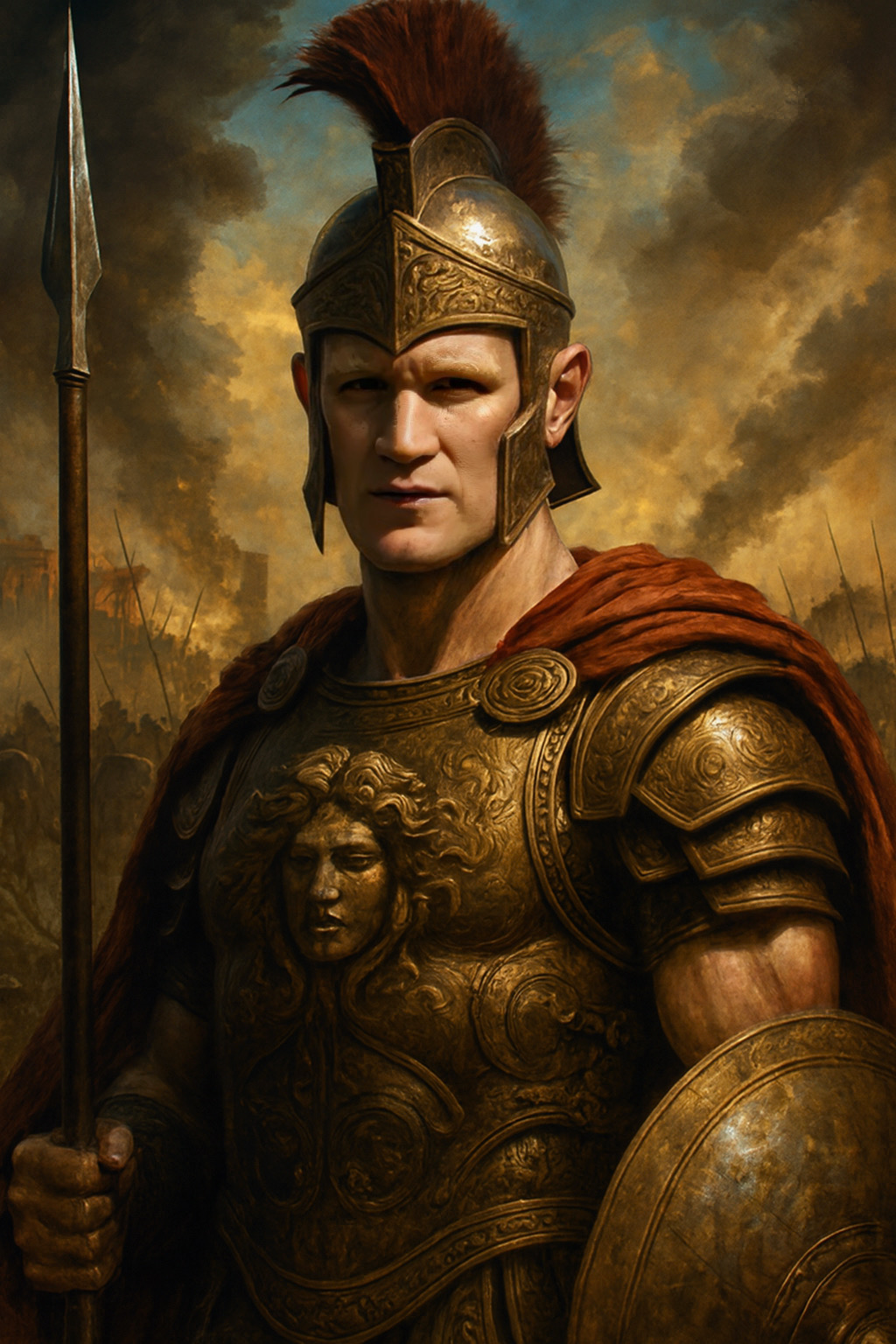Matt Smith, Greek God AU
